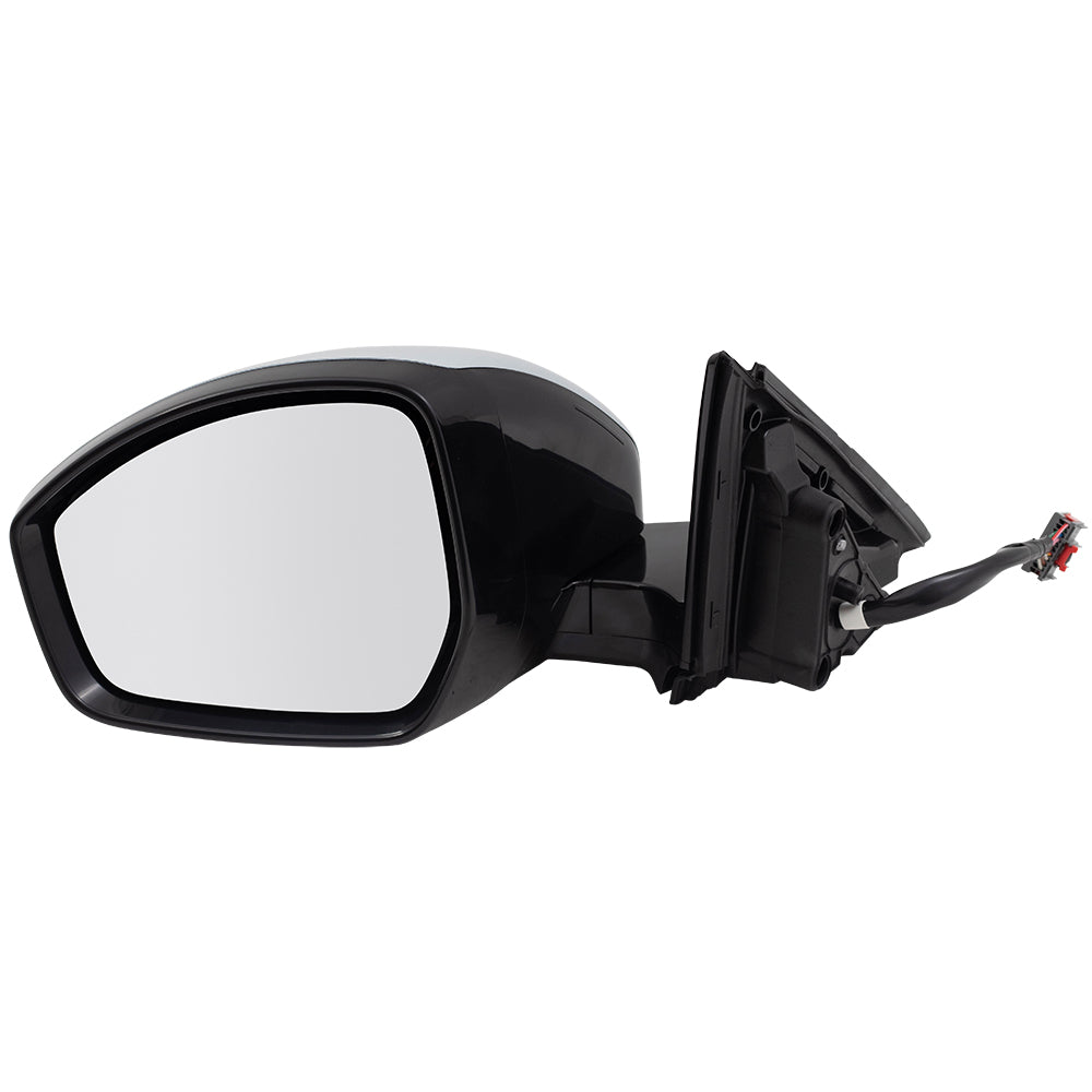 Brock Replacement Driver Power Folding Mirror Heated Compatible with 2014 2015 2016 2017 2018 2019 Range Evoque