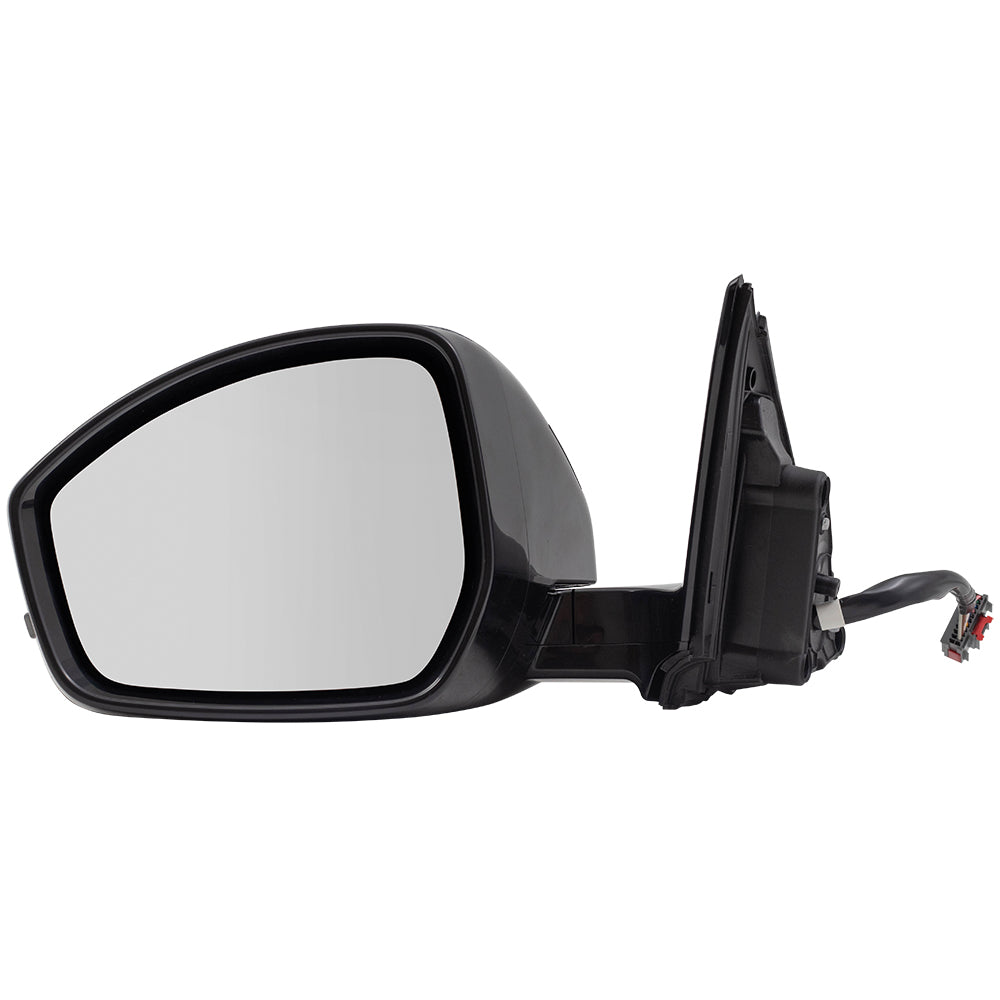 Brock Replacement Driver Power Folding Mirror Heated Compatible with 2014 2015 2016 2017 2018 2019 Range Evoque