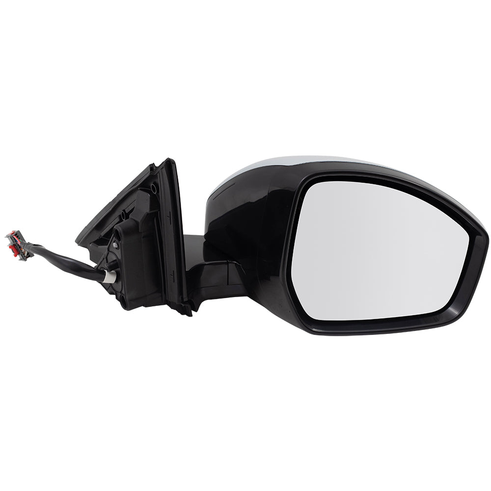 Brock Replacement Passenger Power Folding Mirror Heated Compatible with 2014 2015 2016 2017 2018 2019 Range Evoque
