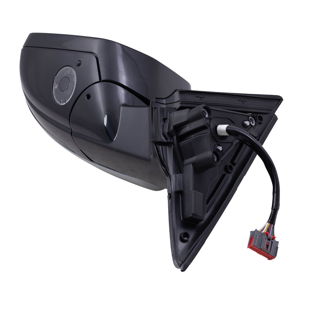 Power Mirror for 2014-2019 Range Rover Evoque Exc Convertible Temperature Sensor Turn Signal Indicator Puddle Lamp Memory Heated Power Fold LR015051 Left