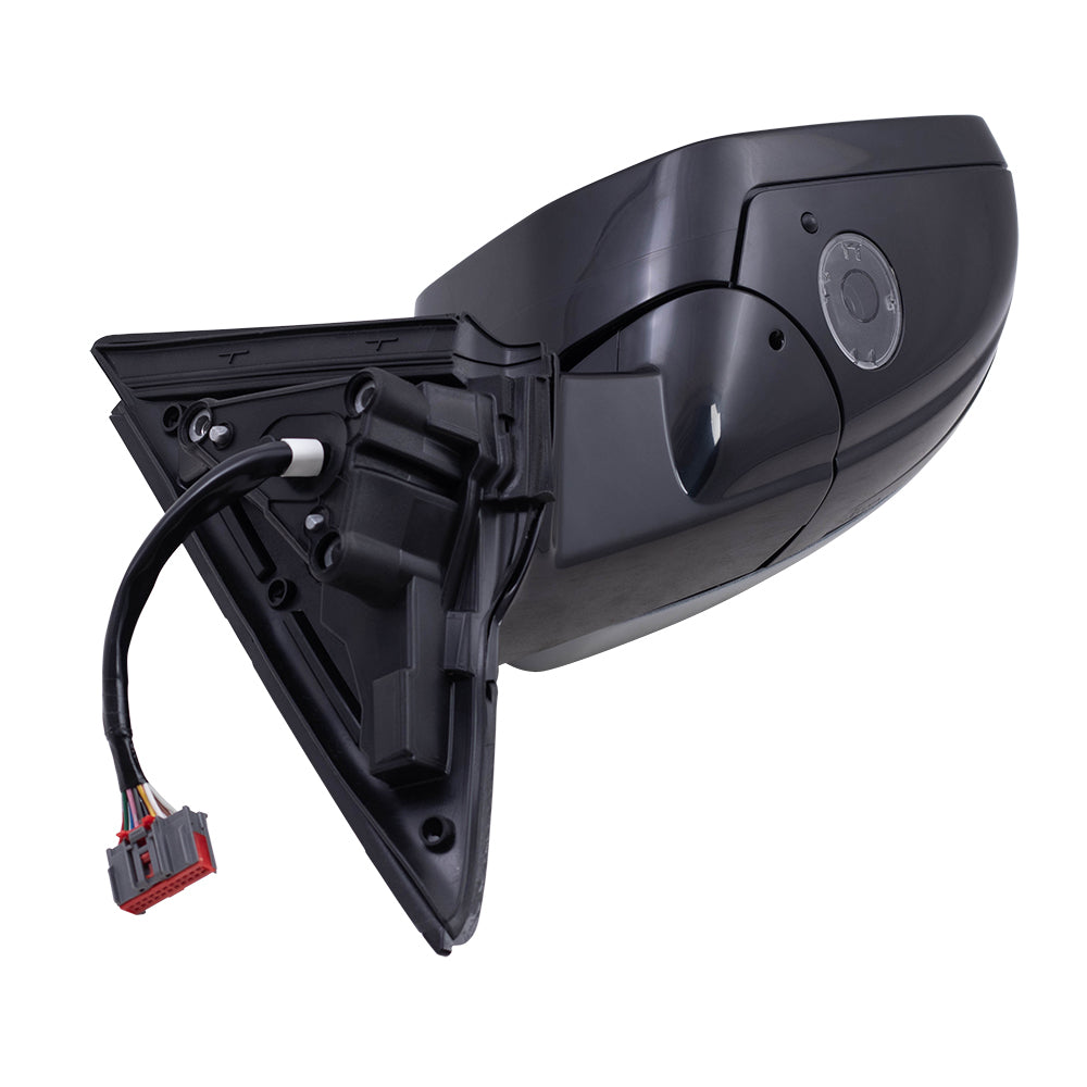 Power Mirror for 2014-2019 Range Rover Evoque Exc Convertible Turn Signal Indicator Puddle Lamp Memory Heated Power Fold CRP500041 Right