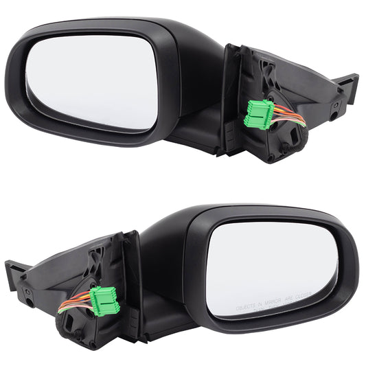 Power Mirror for 2012-2016 S80 Temperature Sensor Turn Signal Indicator Puddle Lamp Memory Heated Power Fold 307164822 Set
