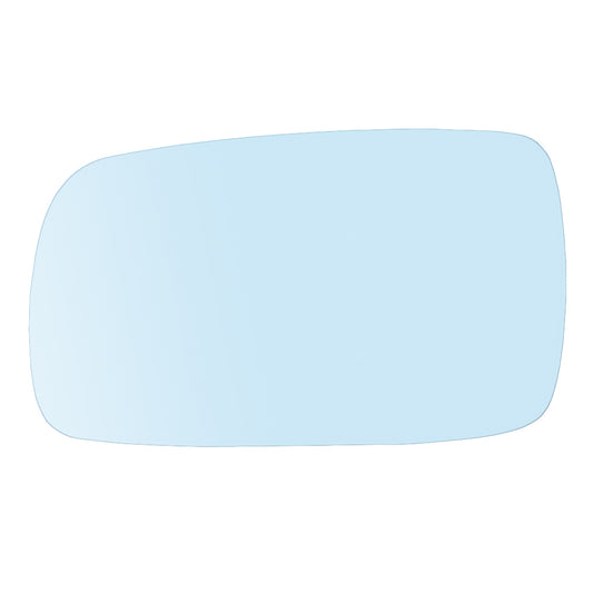 Brock Replacement Driver Side Blue Tinted Mirror Glass & Base with Heat without Split Glass Compatible with 1999-2007 Golf 1999-2005 A4 1998-2004 Passat 1999-2002 Cabrio 1996-2001 A4 3B1 857 521 A