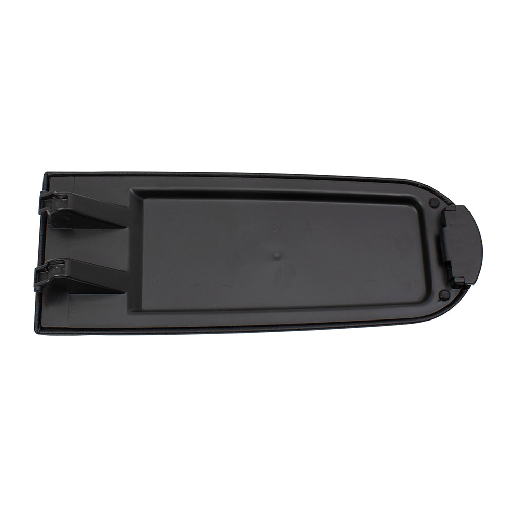 Brock Replacement Black Leatherette Center Console Lid Compatible with 1999-2005 A4 1998-2005 New Beetle 1999-2005 Golf 1999-2005 Passat 18D 867 173 82V 18D 867 173 BQH