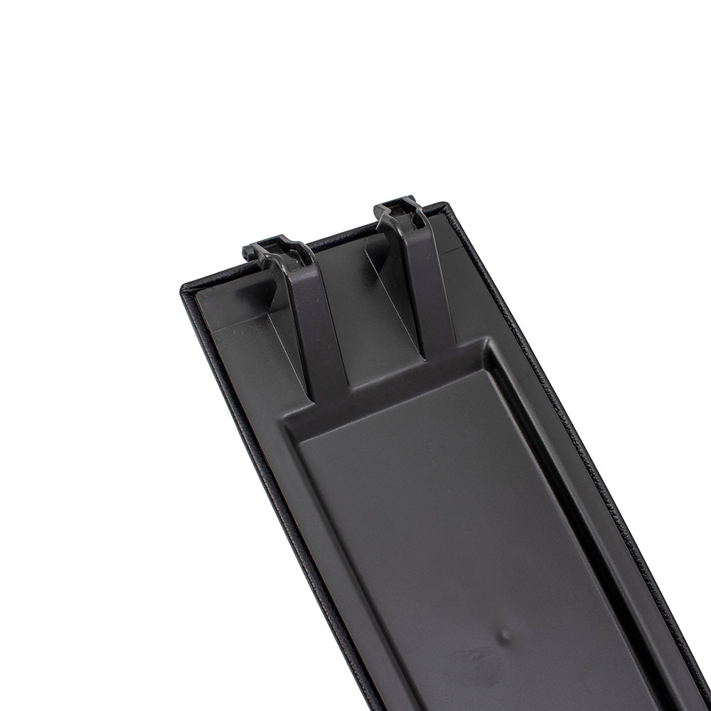 Brock Replacement Black Leatherette Center Console Lid Compatible with 1999-2005 A4 1998-2005 New Beetle 1999-2005 Golf 1999-2005 Passat 18D 867 173 82V 18D 867 173 BQH