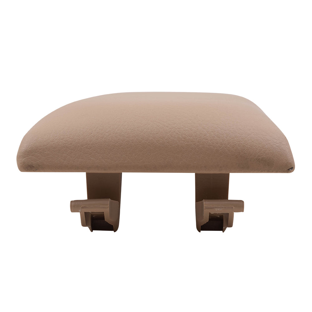 Brock Replacement Dark Beige Leatherette Center Console Lid Compatible with 1999-2005 A4 1998-2005 New Beetle 1999-2005 Golf 1999-2005 Passat 18D 867 173 82V 18D 867 173 BQH