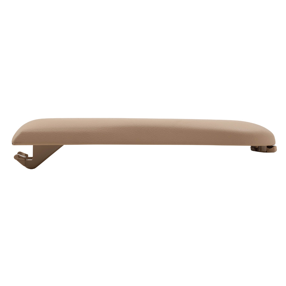 Brock Replacement Dark Beige Leatherette Center Console Lid Compatible with 1999-2005 A4 1998-2005 New Beetle 1999-2005 Golf 1999-2005 Passat 18D 867 173 82V 18D 867 173 BQH