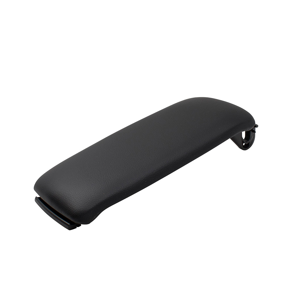 Brock Replacement Black Leatherette Center Console Lid Armrest Cover Compatible with A4 A6 S4 RS4 S6 8E0864245A17C