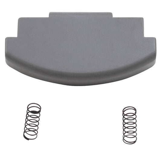 Brock Replacement Gray Center Console Armrest Lid Repair Latch Compatible with 1999-2005 A4 1998-2005 New Beetle 1999-2005 Golf 1999-2005 Passat 3B0 868 445 7DE