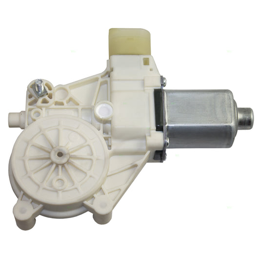 Brock Replacement Drivers Front Power Window Lift Regulator Motor w/ Anti-Pinch Performance Compatible with 06-11 3 Series M3 X1 67626927027