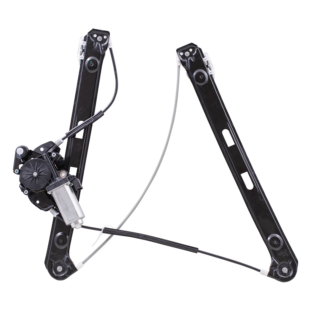 Brock Replacement Drivers Front Power Window Lift Regulator with Motor Assembly Compatible with 1999-2005 3 Series Sedan Wagon