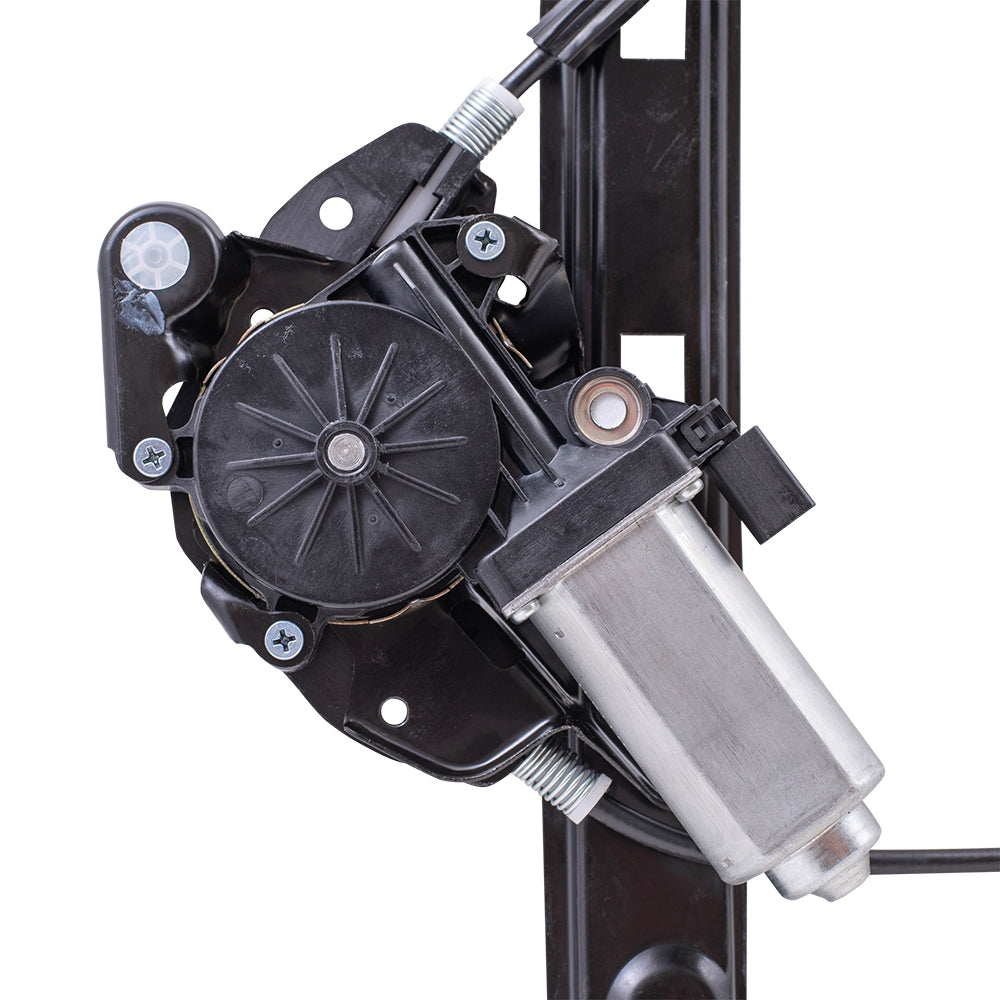 Brock Replacement Drivers Front Power Window Lift Regulator with Motor Assembly Compatible with 1999-2005 3 Series Sedan Wagon