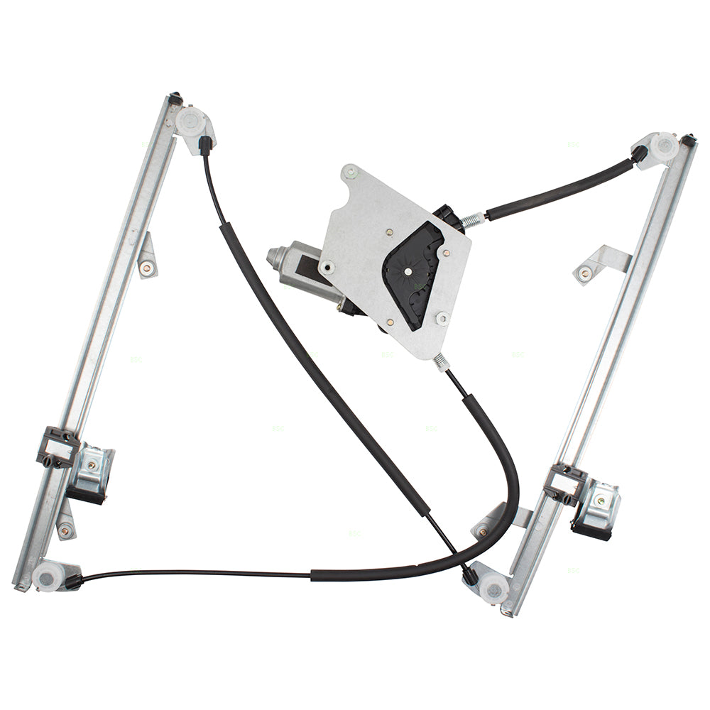 Brock Aftermarket Replacement Front Passenger Right Power Window Regulator With Motor Compatible With 2002-2018 Mercedes-Benz G-Class W463