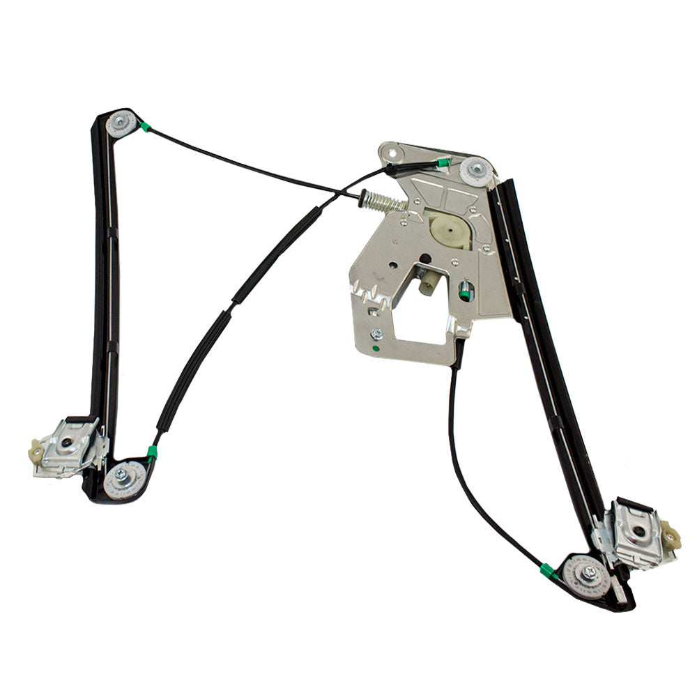 Brock Replacement Drivers Front Power Window Regulator Compatible with 1997-2003 5 Series 2000-2003 M5 51 33 8 252 393