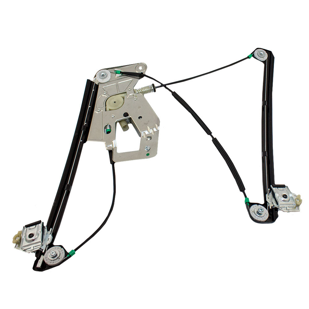 Brock Replacement Passengers Front Power Window Regulator Compatible with 1997-2003 5 Series 2000-2003 M5 51 33 8 252 394