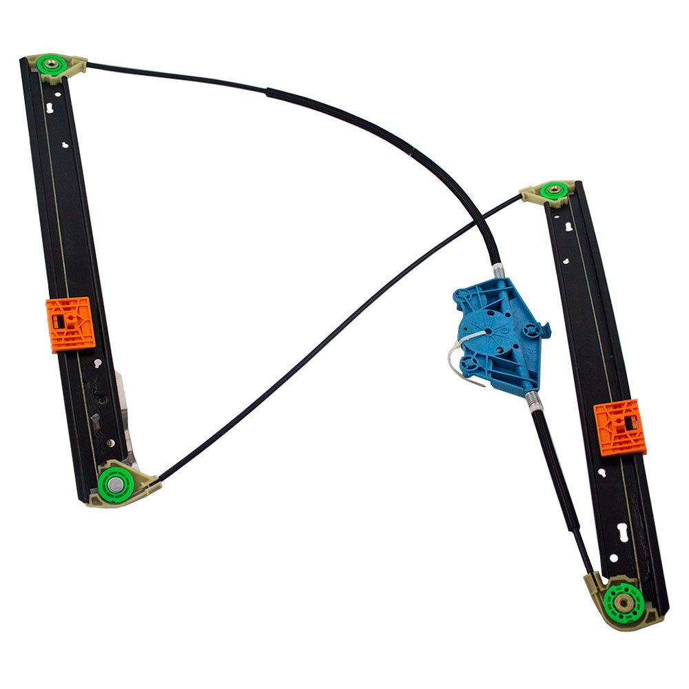 Brock Replacement Passengers Front Power Window Lift Regulator Compatible with 02-08 A4 S4 RS4 Gen 2 Gen 3 Sedan & Wagon 8E0837462C