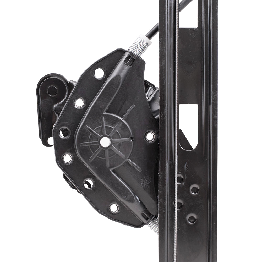Brock Replacement Driver and Passenger Front Power Window Lift Regulators Compatible with 1999-2005 3 Series Sedan Wagon 51337020659 51337020660