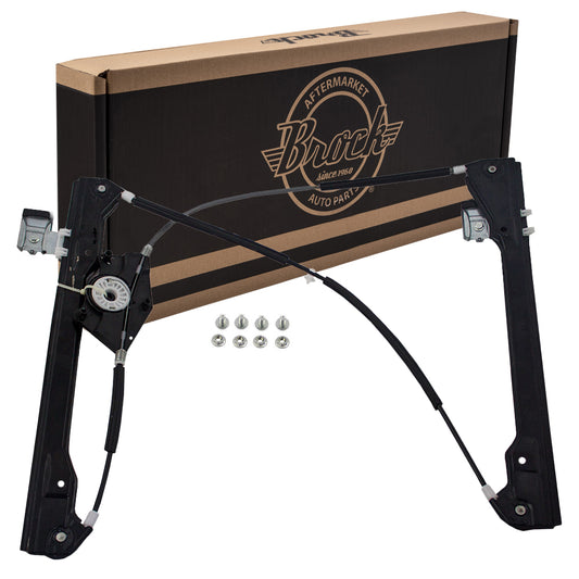 Window Regulator w/o Motor for 1998-2010 Beetle Hatchback w/o Panel Front 1C0837656C Right VW1351112