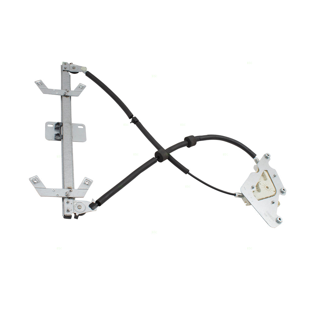 Brock Replacement Drivers Rear Power Window Lift Regulator Compatible with 02-17 G-Class W463 4637300746