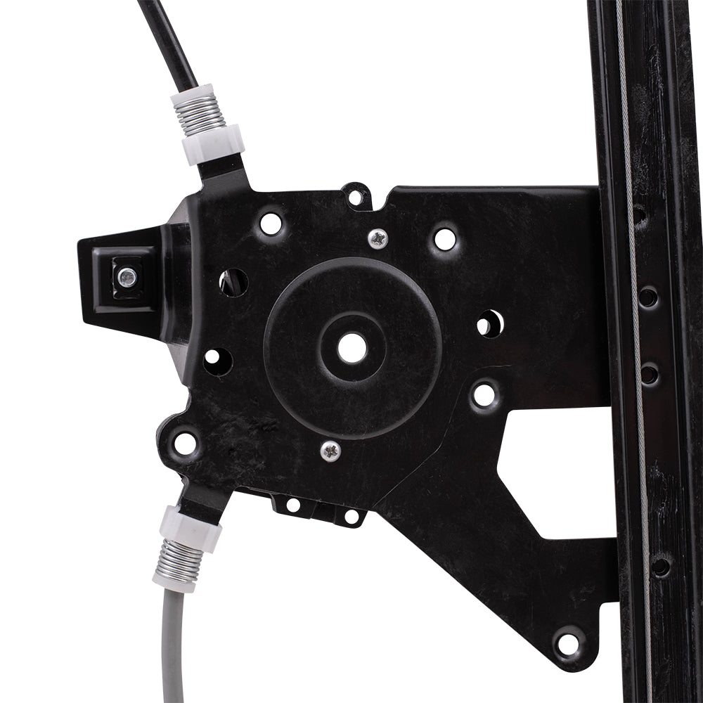 Brock Replacement Rear Driver Side Power Window Regulator without Motor Comaptible with 1993-1998 A3 1999 A4 Gen 3 1996-1999 Golf Gen 3 1H4839461A