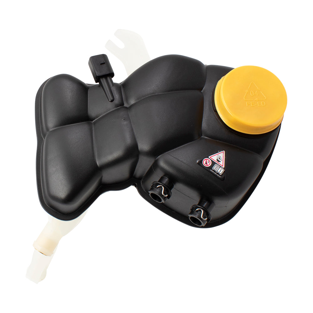 Brock Replacement Coolant Recovery Tank Expansion Reservoir Bottle w/ Sensor & Cap Compatible with 2007-2014 CL-Class 2007-2013 S-Class 2215000349