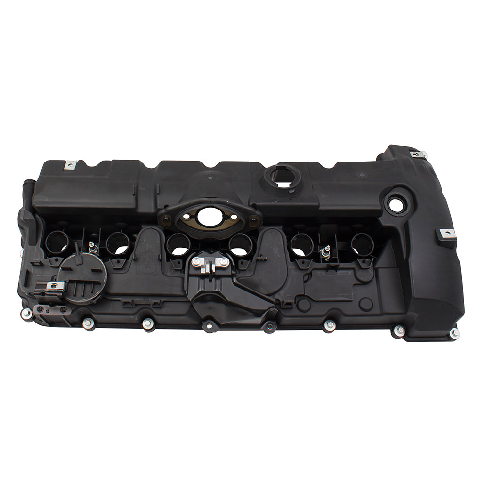 Brock Replacement Gas Engine Valve Cover w/ Gasket Compatible with 2007-2013 3 Series Sedan E90 2.5L 3.0L 11127552281