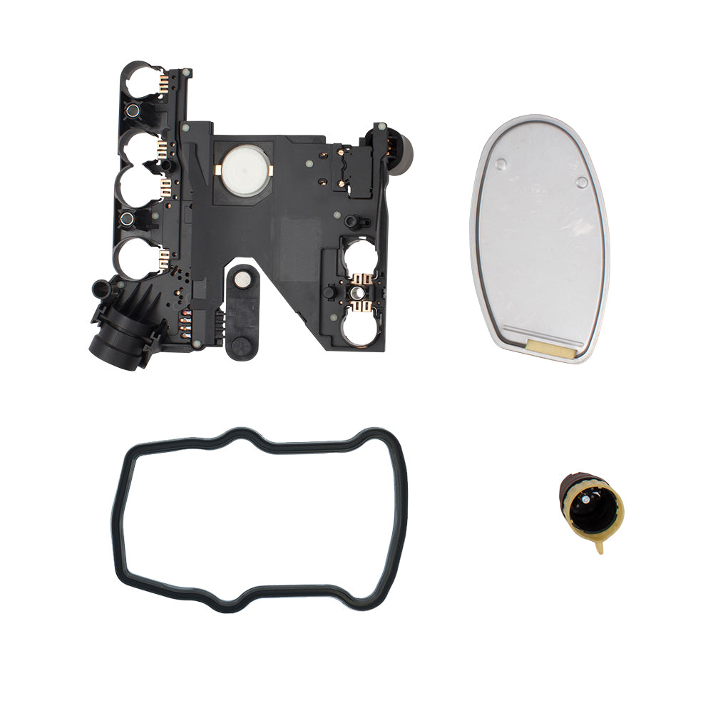 Brock Replacement W5A330 5 Speed Transmission Complete Conductor Valve Body Plate Kit Compatible with 1996-2016 E-Class1402701161