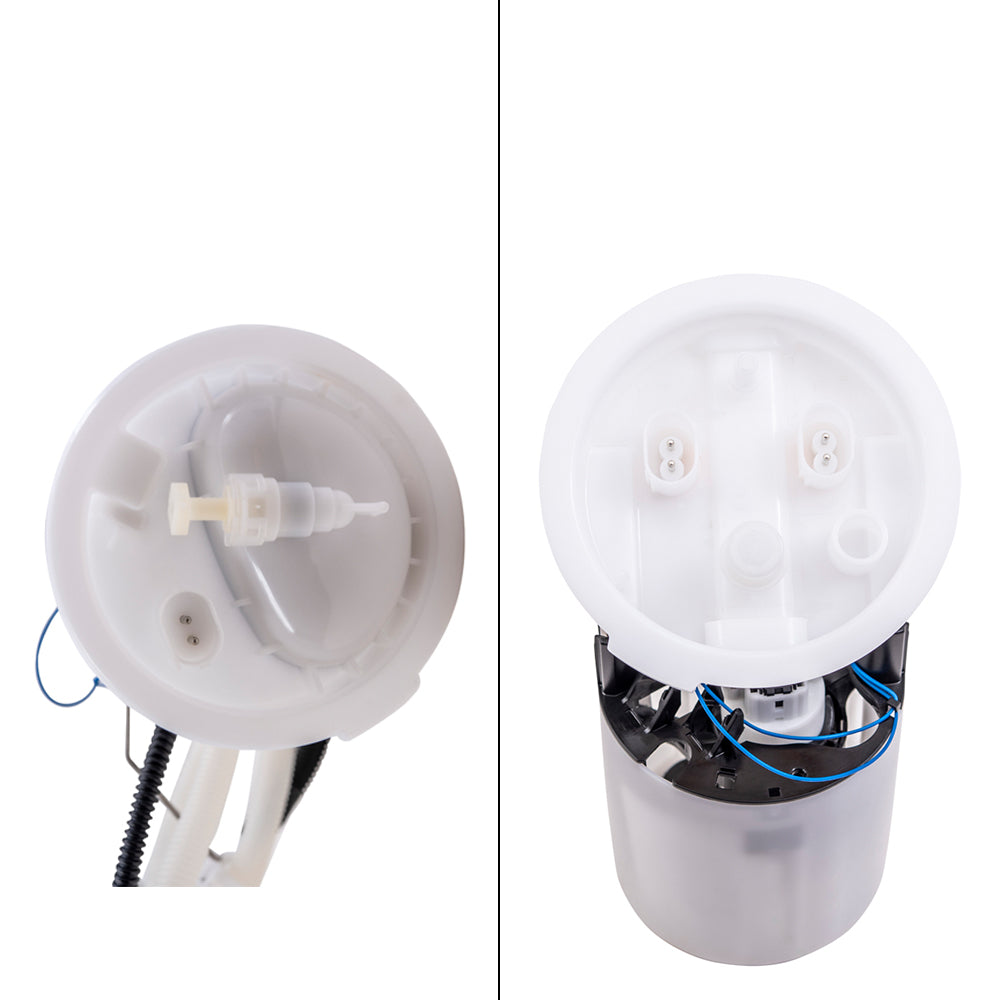 Brock Aftermarket Replacement Driver Left Passenger Right Gasoline Fuel Pump And Fuel Pressure Regulator Set Compatible With 2006-2013 BMW 3 Series Without SULEV Super Ultra-Low Emissions