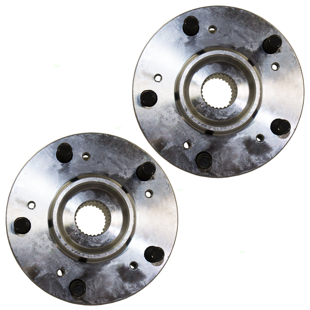 Brock Replacement for Pair Set Front Wheel Hub Bearings Compatible with 06-12 Eclipse 3885A016 HA590108