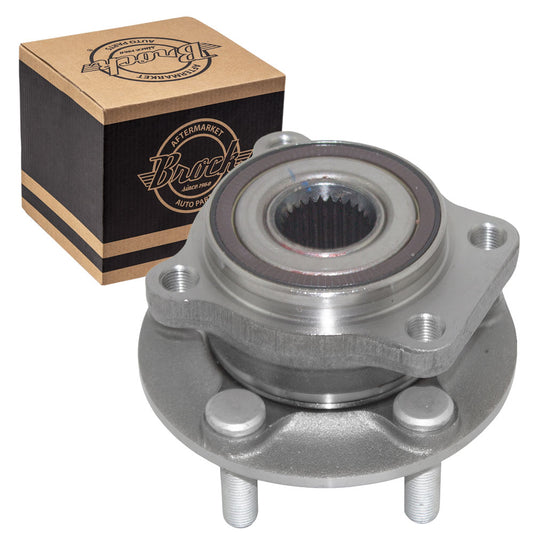 Brock Replacement Front Wheel Hub Bearing Assembly Compatible with Legacy Outback Impreza XV Crosstrek 28373AG01A HA590315 513220