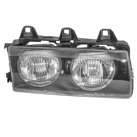 Headlight for 1997-1999 323i 1992-1997 325i 1996-1999 328i 1992-1995 320i 63121387862 Right