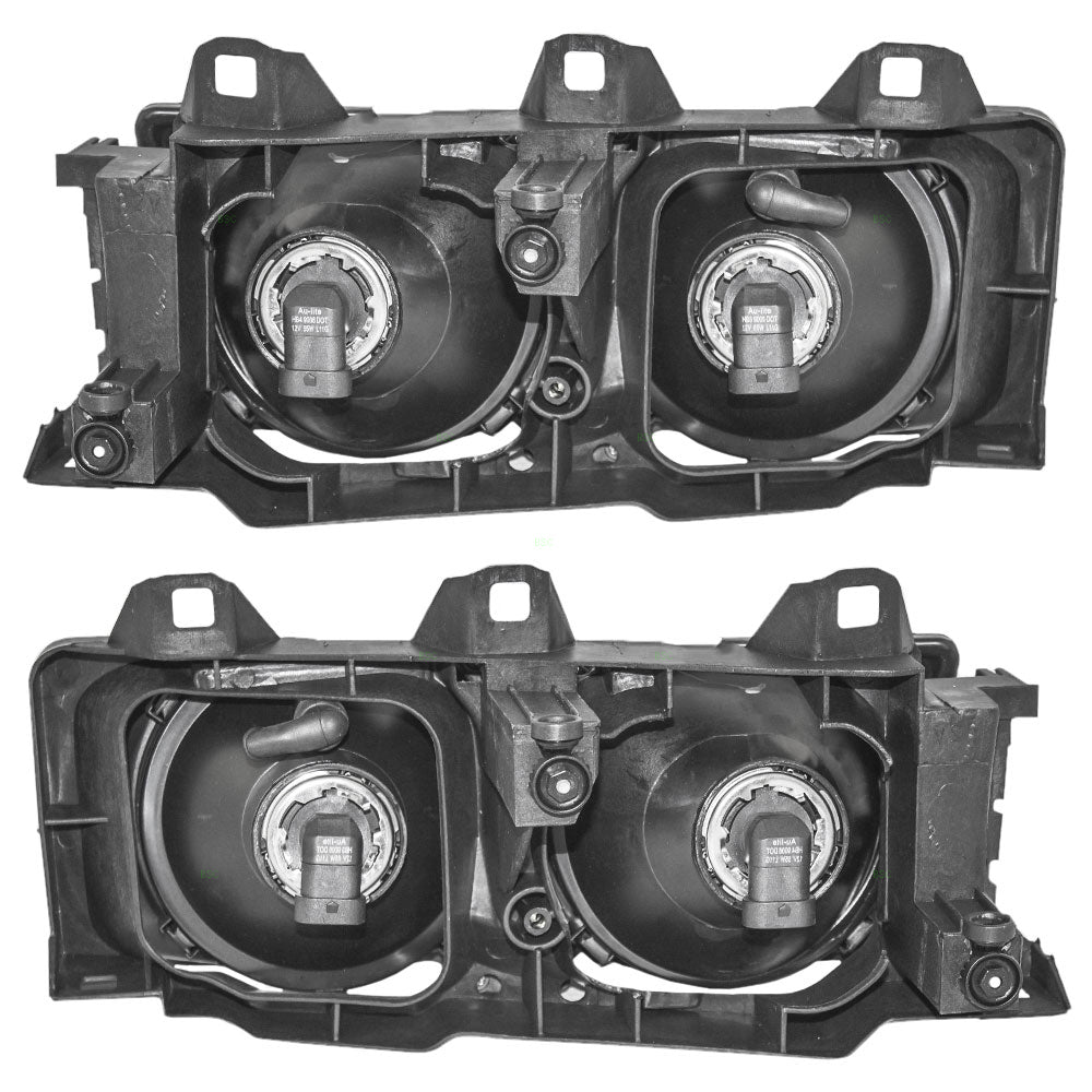 Headlight for 1997-1999 323i 1992-1997 325i 1996-1999 328i 1992-1995 320i 63121387861 Set