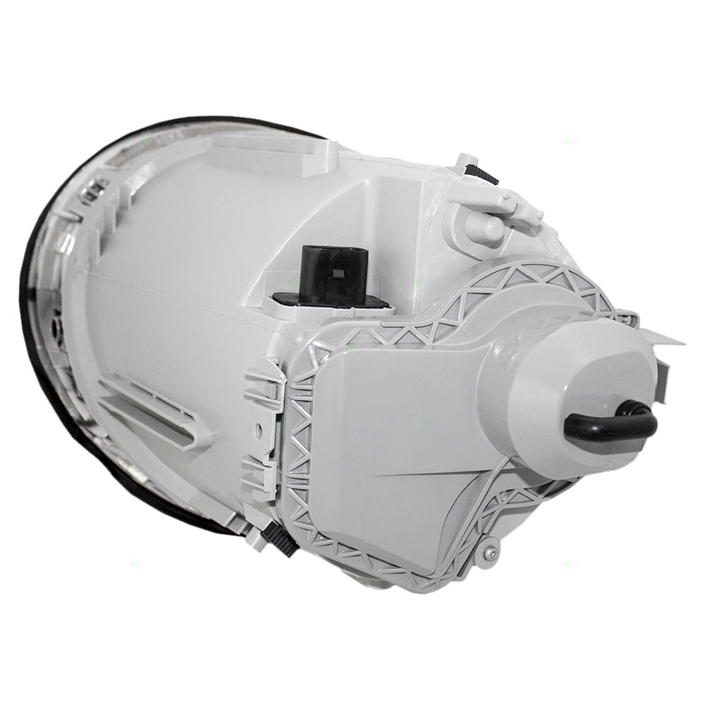 Brock Replacement Passengers Halogen Headlight Headlamp Compatible with 1998-2005 VW New Beetle 1C0 941 030 K