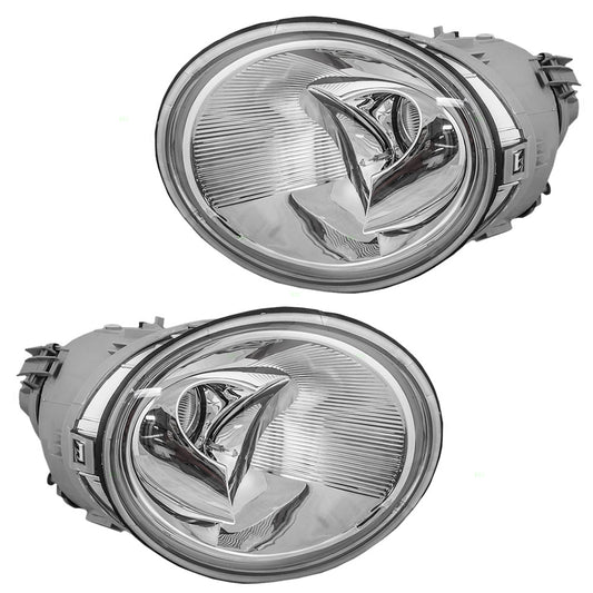Headlight for 1998-2005 Beetle 1C0941029K Set VW2502106