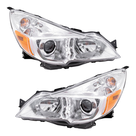 Headlight for 2013-2014 Outback 84001AJ21B Set