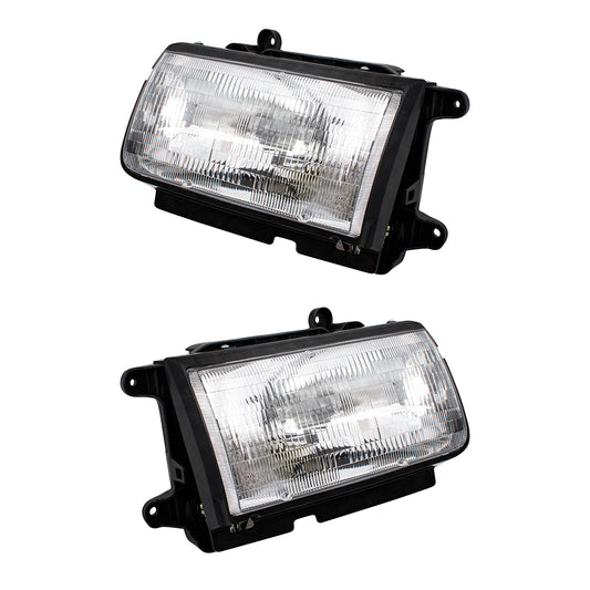 Headlight for 1998-1999 Passport for 1998-1999 Amigo 8972059010 Set IZ2502102