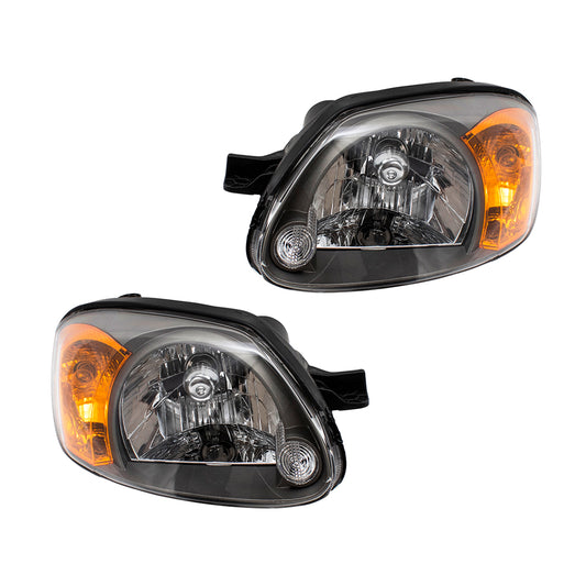 Headlight for 2003-2005 Accent 9210125550 Set HY2502128