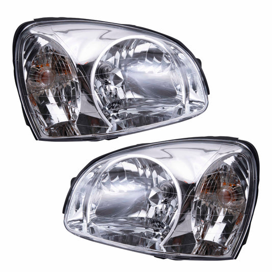 Headlight for 2003-2006 Santa Fe 9210126251 Set