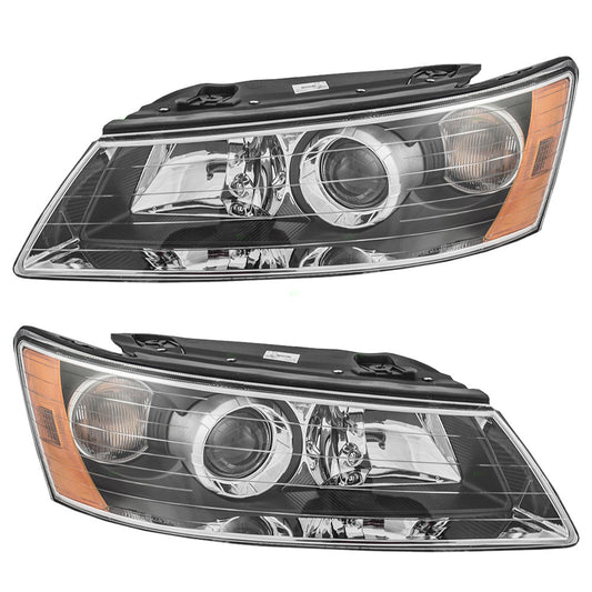 Headlight for 2006-2008 Sonata 921010A000 Set HY2502135