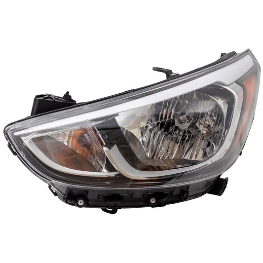 Headlight for 2015-2017 Accent 921011R710 Left HY2502192