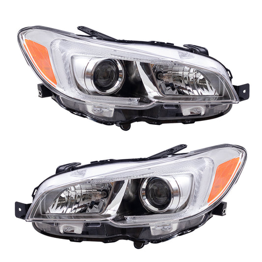 Headlight for 2015-2021 WRX 84001VA031 Set SU2502152