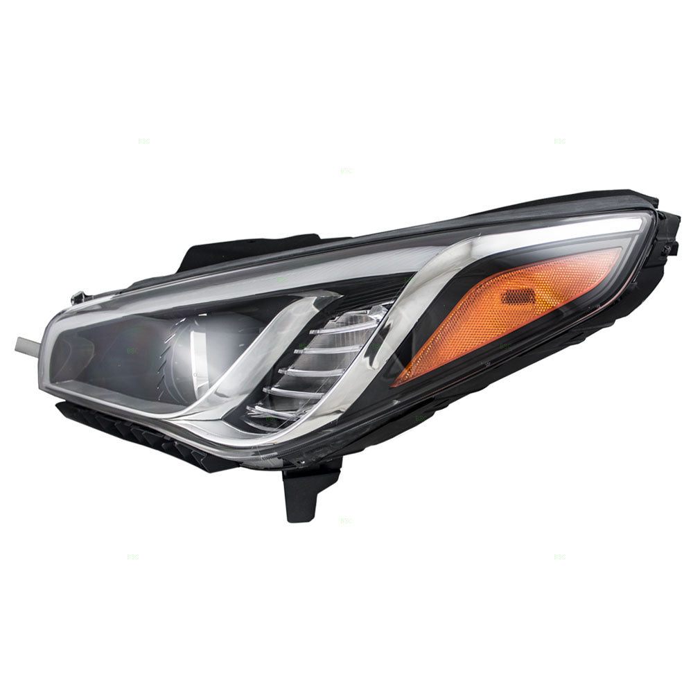Headlight for 2015-2017 Sonata 92101C2000 Left