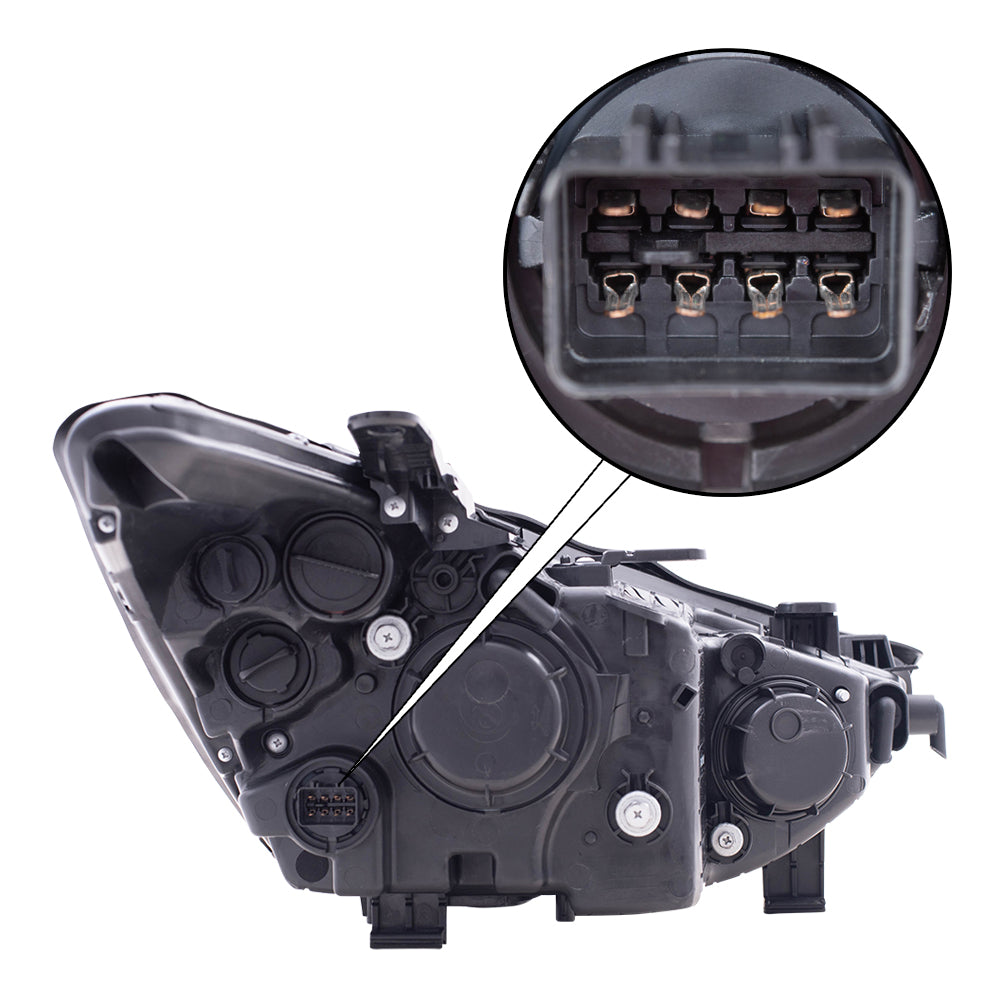 Headlight for 2013-2016 Santa Fe Sport 921014Z010 Left