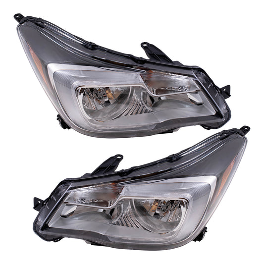Headlight for 2017-2018 Forester 84001SG291 Set SU2502158