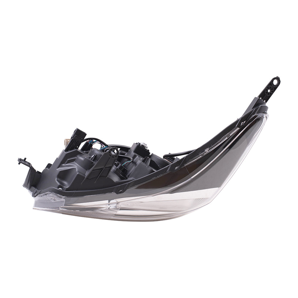Brock Replacement Driver Side Halogen Combination Headlight Assembly Compatible with 17-18 Forester