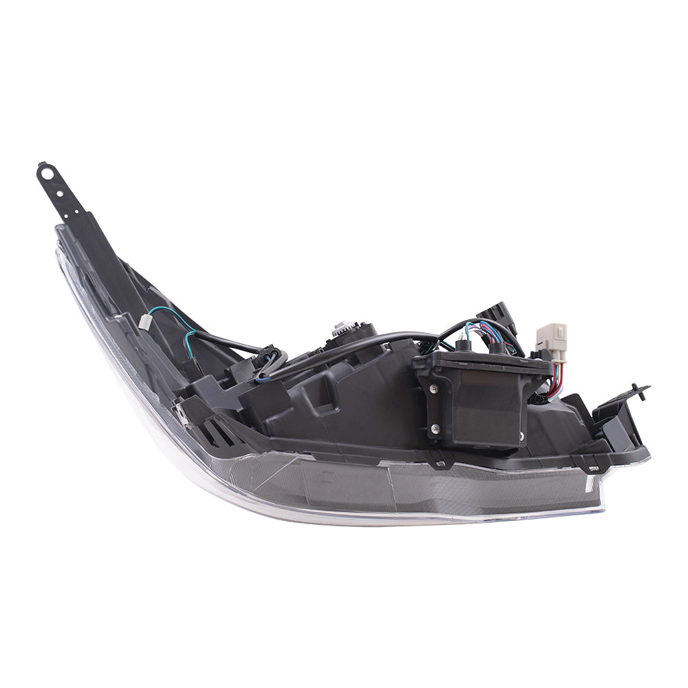 Brock Replacement Driver Side Halogen Combination Headlight Assembly Compatible with 17-18 Forester