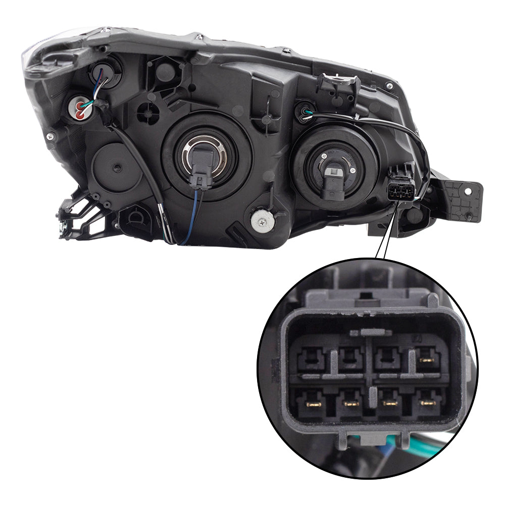 Headlight for 2014-2016 Forester 84001SG091 Left