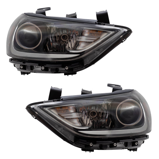 Headlight for 2017-2018 Elantra 92101F2040 Set