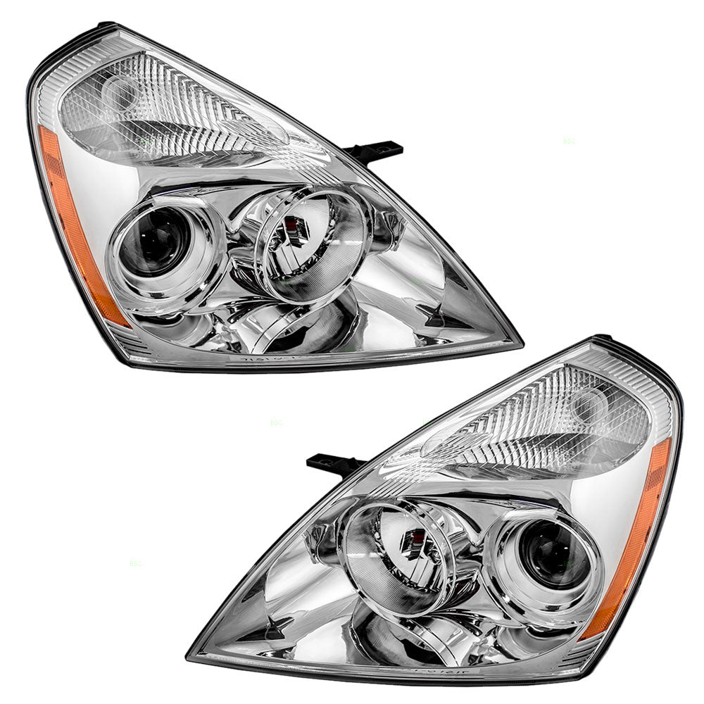 Headlight for 2006-2012 Sedona 921014D010 Set