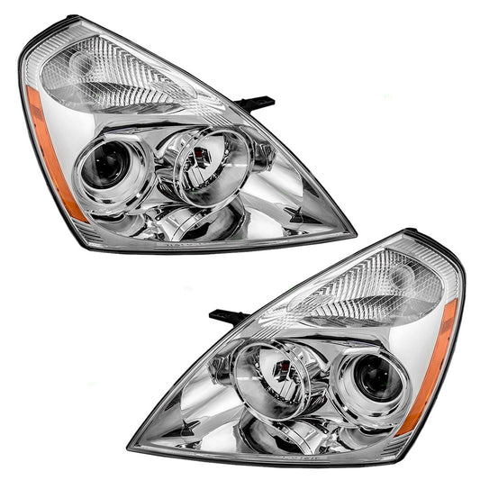 Headlight for 2006-2012 Sedona 921014D010 Set